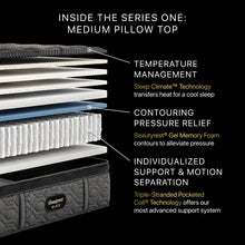 Load image into Gallery viewer, Beautyrest Black - Series One Medium Pillow Top Mattress